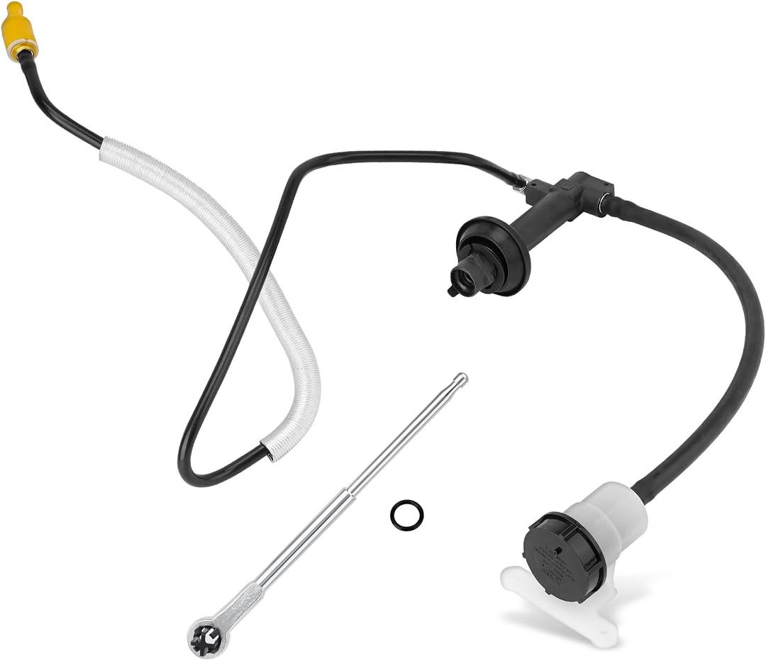 Pre-Filled Clutch Master Cylinder Slave Cylinder and Line Assembly Compatible with Ford Ranger 2.3L 2.5L 3.0L 4.0L Explorer 4.0L Mazda B2300 B2500 B3000 B4000 Navajo Pickup Replace#CC649032 PM0720