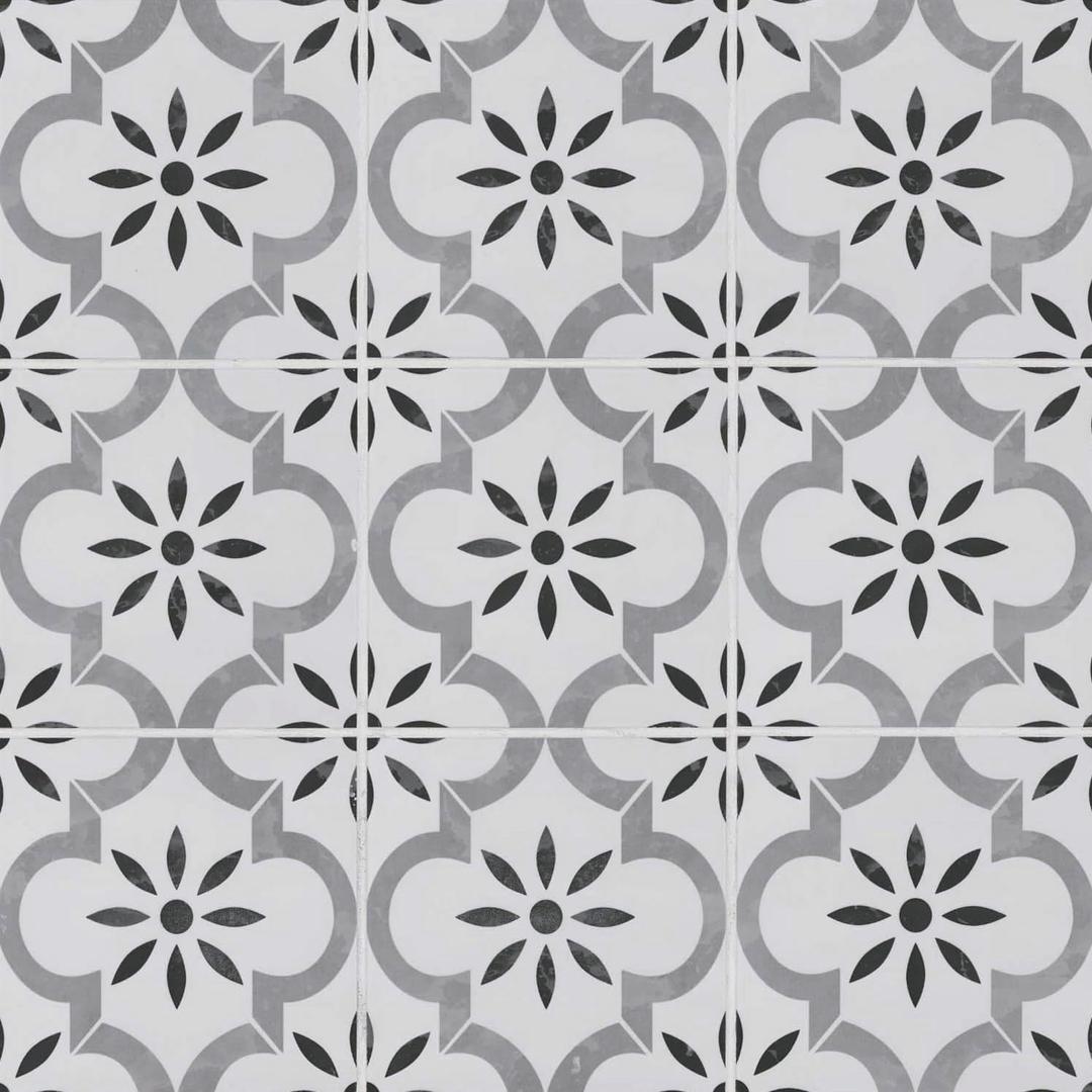 MSI Azila 8 in. x 8 in. Encaustic Matte Porcelain Wall & Floor Tile  Bathroom, Kitchen Backsplash, or Countertop