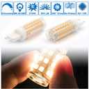 Ziomitus Dimmable G9 Led Bulbs 5W Replace 40W 50W 60W Halogen Bulbs,3000K Warm White,AC120V No Flicker Dimmable G9 T4 Led Corn Bulbs for Pendant Ceiling Chandelier Wall Lighting,600 lm,5Pack
