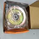 Antanekr 173437 532173437 Flat Idler Pulley for Craftsman Lawn Mower Tractor, Mower Pulley Fits Husqvarna Poulan 42 44 Deck Replace 131494 532131494 173438 165888 LT16542 LT18452 LTH1342, 2 Pack