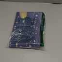 ZhrGoflli Happy Birthday Backdrop 8x6ft Navy Blue Balloons Glitter Photo Background for Boy Men Birthday Party Fabric Banner Large Party Decorations