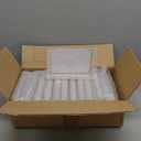 Hoteam 24 Pack 6 x 4 Clear Acrylic Sign Holder with Gold Borders, Gold Picture Frame, Double Sided Wedding Table Number, Acrylic Menu Stands for Wedding Table, Restaurant Sign, Photos Display