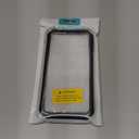 FNTCASE for iPhone 12-Pro-Max Phone Case: Military Grade Drop Proof Protection Mobile Cover with Kickstand | Matte Textured Rugged Shockproof TPU | Protective Sturdy Cases - Black