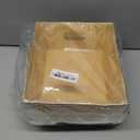 10 Pack Empty Gift Basket with Handle 9.84" X 8.39" Thick Cardboard Baskets For Gifts Empty Market Trays To Christmas Thanksgiving Fill Package Wrapping Wedding Birthday Easter Farmers Market