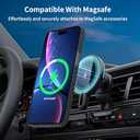 iPhone 15 Pro Max Phone Case, Made of 1500D Aramid Fiber, Compatible with MagSafe Ultra-Thin Touch Feel 6.7-inch Black/Gray