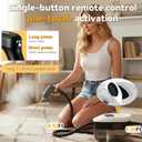 2500W Portable Handheld Steam Cleaner, 54oz Large Water Tank, 3-Level Adjustable Handle, 15s Fast Heating Steam Steamer with 20 Pcs Accessories, Plug-and-Play Design for Home Kitchen Car Cleaning