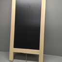 20 x 40 Inch Wooden Sandwich Board Signs Outdoor, Chalk Board Easel Sign,Double-Sided a Frame Chalkboard Sign,Extra Large Chalkboard Easel,Sidewalk Sign,Chalk Board Sign Board. (20 x 40 Inch)