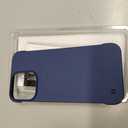 GRECAZO Magnetic Slim Case Fit for iPhone 14 Pro Max Phone Case 6.7"(2022) Ultra-Thin Lightweight Durable Frameless Matte Hard MagSafe Cover Case with Pull Ring Shockproof Non Slip Rope-Blue