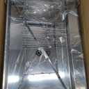 Onlyfire Universal Stainless Steel Griddle for Most BBQ Grills with Removable Handles, 18"x12.5"