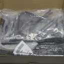 Rear Bike Rack with Basket- Bicycle Cargo Rack with Waterproof Cover, Liner and Cargo Net, Bike Storage Basket for 26" - 29" and 700c Bikes