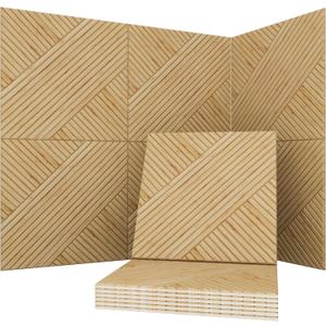 Soon Global Acoustical Wall Panels, 6-Piece 23.62 X 23.62 Inches Art Acoustic Panels, Decorative Acoustic Panels, Acoustic Wall Panels, Sound Absorbing Wall Art, Harvest Cross