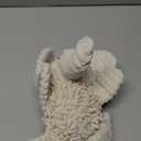 Pet Lou 10 Inch Elephant Plush Dog Toy Squeaker and Crinkle Paper, 100% Natural Nubby Plush & Durable Fabric, Soft Interactive Dog Toy for Indoor & Outdoor Play