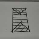 LUAVIARU Upgrades Rabbit Hay Feeder - Guinea Pig Hay Feeder - Metal Frame Hay Rack with Adjustable Hook - Less Wasted - for Guinea Pigs - Chinchilla Bunny Cage Accessories - Bunny Feeder