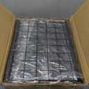 Can Organizer for Pantry - Rolling Snack Cart, Multi-Layer Soda Can Organizer for Pantry, Mobile Beverage Storage Rack with Wheels, Versatile Metal Shelf for Kitchen and Office, Black Brown (Black Brown)