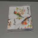 qiuhuang Colorful Bird Kitchen Towels Set of 2 Farmhouse Red Birds Hand Towels Absorbent Floral Hand Towels for Bathroom Bird Lovers Gym Hotel Home Washcloth 28.7X 13.7 Inch Winter Kitchen Towels