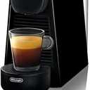 Nespresso Essenza Mini Coffee and Espresso Machine by DeLonghi With Coffe Pods, Black