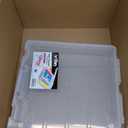 ArtBin Super Satchel 1 Compartment Box Clear Craft Organizer Storage Case