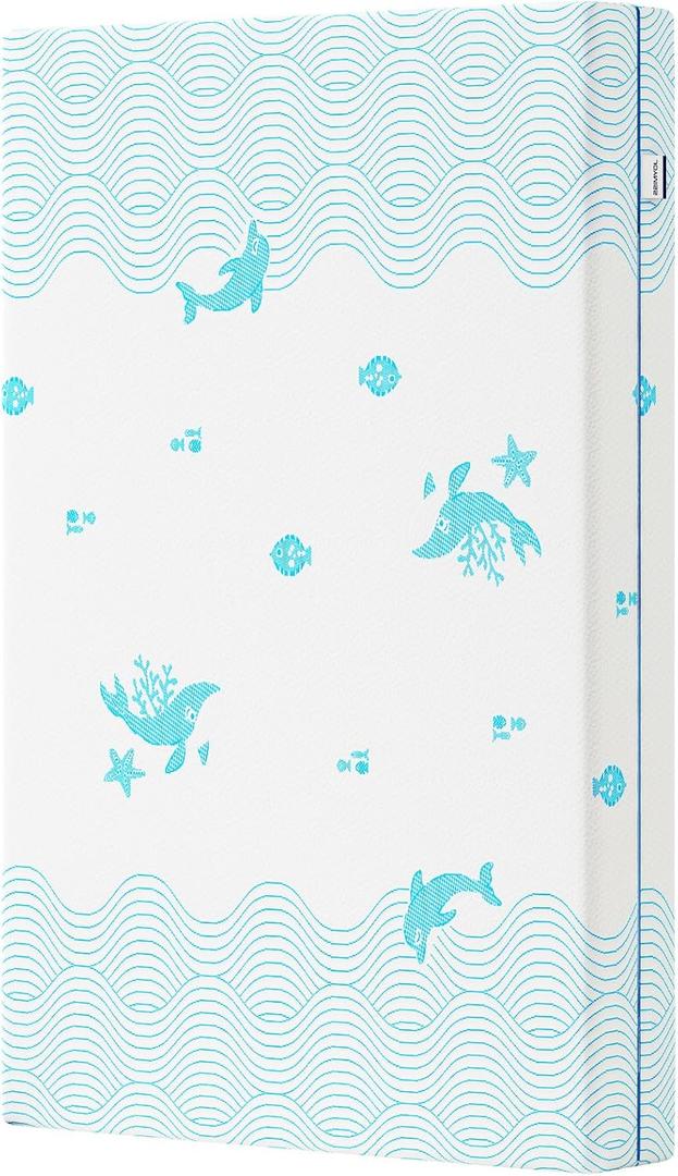 JOYMISS Breathable Crib & Toddler Mattress: Soft Cribs mattresses for Waterproof - 52" x 27.6" x 5" - Tencel Toddler Bed Mattress Fits Baby and Kids, 52 x 28 x 5 inches