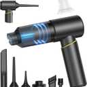 BSRCO Hand Held Vacuum Cordless Rechargeable: 15000PA Powerful Suction Hand Held Car Vacuum Cleaner,1.25 lbs Lightweight & Washable Filter Air Duster and Vacuum Cleaner for Home, Car,Pets