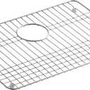 KOHLER K-3192-ST Sink Rack for Ballad Utility Sink and Select Undertone and Iron/Tones Kitchen Sinks, Stainless Steel