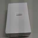 LYEOBOH 6 Pieces Asian Soup Spoons, Japanese Kitchen Soup Spoon Set, Dinner Tablespoons with Long Handle for Cereal, Ramen, Ice Cream, Dishwasher & Microwave Safe, Rustic Decor, White and Brown