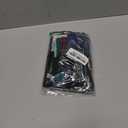 DUKAWA Women Underwear Cotton High Waisted Soft Briefs Full Coverage Comfort Panties Multipack L 5 Pack