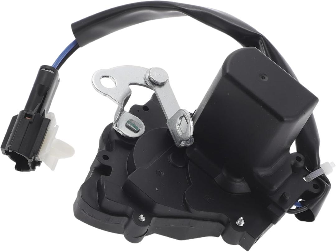 X AUTOHAUX Replacement Rear Right Passenger Side Power Door Lock Actuator Motor with Cable for Kia Sorento 2003-2008 Door Latch Actuator Assembly Replace No.957463E000 Black