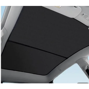 CHIYLE Glass Roof Sunshade For Tesla Model Y 2025-2020, Insulation UV Rays Protection 2025 Sunroof Shade & 2025 Sunshade Roof For Tesla Model Y Accessories 2025(Black)(Not Fit 2025Juniper)