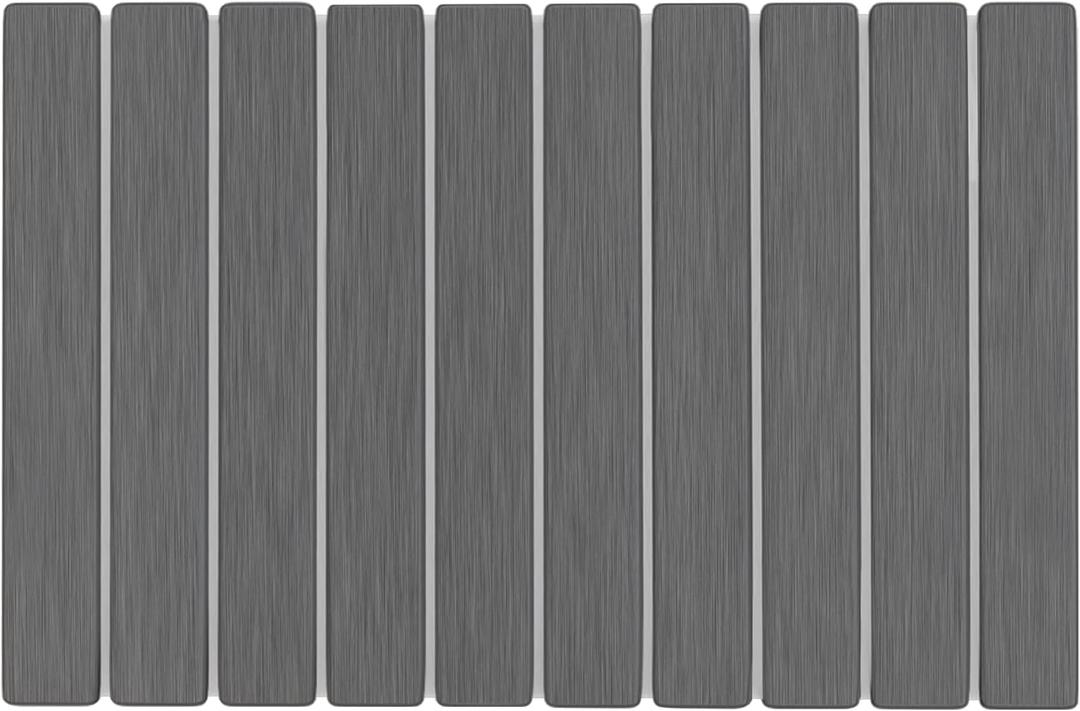 Foldable Stone Bath Mat 60x39cm | Quick-Dry Diatomaceous Earth Bath Rug with PVC Anti-Slip Base | Bathroom, Kitchen, Pet-Friendly Water Absorbent Mat
