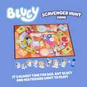 Bluey Scavenger Hunt Board Game, Cooperative Play with 4 Exclusive Mini-Figures, Indoor Games for Kids Ages 5+, Fun Toy Token Collecting Game