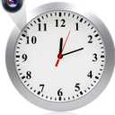 Nanny Cam 1080P HD Clock Hidden Camera Motion Detection Loop Recording Small Video Camera for Office, Indoor Security Camera No WiFi Function