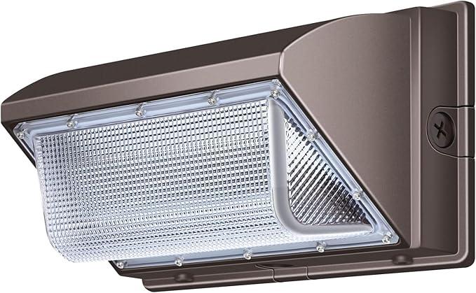 ledmo LED Wall Pack Light, 120W 5000K 15840LM Outdoor Security Flood Light Waterproof IP65 LED Wall Lighting for Garage Warehouses Parking Lots