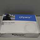 HTD 825 Long Range Two Way Radio - Waterproof Rechargeable Walkie Talkies- Premium Communication Devices with VOX Function 3 Pack for Outdoor Adventures Camping Cruises for Adults, Black