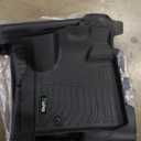 HAFIDI Floor Mats & Cargo Liner Set Fit for 2021-2011 Dodge Grand Caravan 7 Seat All Weather Protection TPE Anti-Slip Automotive Full Set Floor Liners Custom Accessories - Black