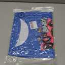 FLOYU 90s Shirt Dress Women's Short Sleeve Summer Dress 1990s Dresses 90s Neon Knee Length Dress (Blue,Small)