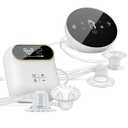 Electric Nipple Corrector for Flat or Inverted Nipples, Rechargeable Nipple Puller with 9 Gears and 12 Gears