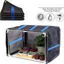 90% Shade Cloth for Garden, 10 x 20 FT 2025 New Update Sun Shade Netting, Design with Reinforcement Strips and Tie Rope, Tear Resistant Shade Cloth for Plants, Pool Cover, Patio