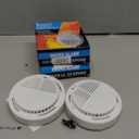 Smoke Alarm detectors are Used in Household Kitchens or Offices to detect Gas Alarms (2-Pack)