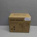 Paint Sprayer, Cordless HVLP Paint Sprayer with Brushless Motor, Compatible with Milwaukee 18V Battery(Battery Not Included),1000ml/min High Flow, 1200ml Container, 150 Din/s Max Viscosity