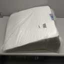 Wedge Pillow, 10 Inch Bed Wedge Pillow for Headboard, Pillow Wedge for Acid Reflux Relief, After Surgery, SleepingBack Pain Relief, Memory Foam Top, LightGrey