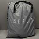 Sebor Air Mattress Twin with Built-in Pump 18", Comfortable Self-Inflating Air Mattress with High-Speed Pump, Durable Blow Up Mattress Twin with Storage Bag for Guests, Camping, Travel (Blue White)