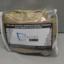 Taupe Box Spring Cover Twin XL Size - 100% Cotton Blend Elastic Wrap Around 4 Sides Fits Twin XL Size Beds, Soft, Washable - Bed Skirt Alternative Bed Frame Cover Taupe