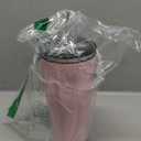 THERMOS ICON SERIES, Stainless Steel Cold Tumbler with Lid and Straw - 24 Ounce, Sunset Pink - Vacuum Insulated Tumbler