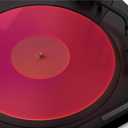 Turntable Mat Record Platter Slipmat: Acrylic Record Player Platter Vinyl Slip Mats for Turntables Antistatic Tighter & Defined Bass, Pink