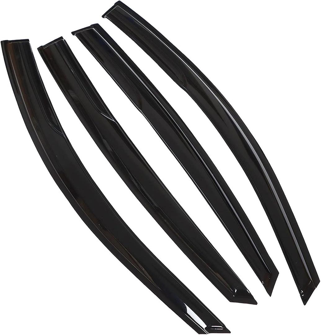 labwork Tape-On Side Window Visor Deflectors Rain Guards Window Visor Rain Guard Deflector Replacement for Kia Optima K5 2011 2012 2013 2014 2015