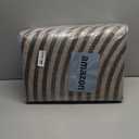 Syalife Easy Jute Rug, Washable 6x9 Area Rug for Living Room Modern Rainbow Farmhouse Outdoor Carpet, Non Slip Indoor Mat for Entryway Bedroom Kitchen Patio Decor (Brown, 6'x 9')