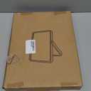 Vintage Wood Table Vanity Makeup Mirror, Rectangle Wall-Mounted Mirrors, Desk Mirror, Hanging Mirror, Wall Mirror Decor for Living Room, Bedeoom, Entryway, 8x11 inch