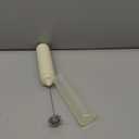 CIRCLE JOY Portable Rechargeable Milk Frother Hanheld, Dual Spring Whisk Electric Coffee Frother Wand Drink Mixer for Matcha Lattes Cappuccino, Kitchen Gifts, Beige