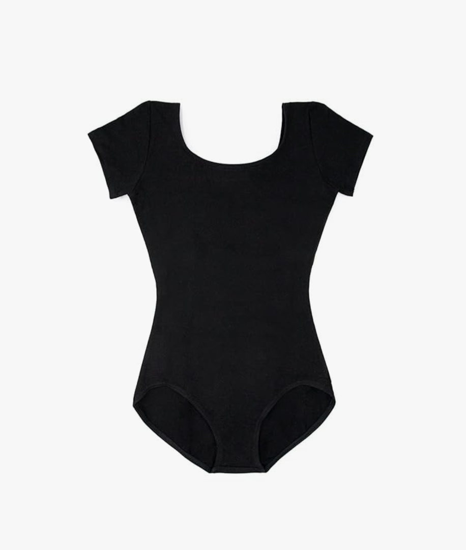 Capezio girls Short Sleeve Leotard - Girls, Medium