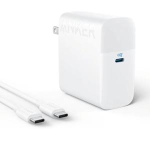 Anker MacBook Pro Charger, Compact and Foldable 100W USB C Charger for MacBook Air, Samsung Galaxy, iPad Pro, and More, 5FT USB C Cable Included